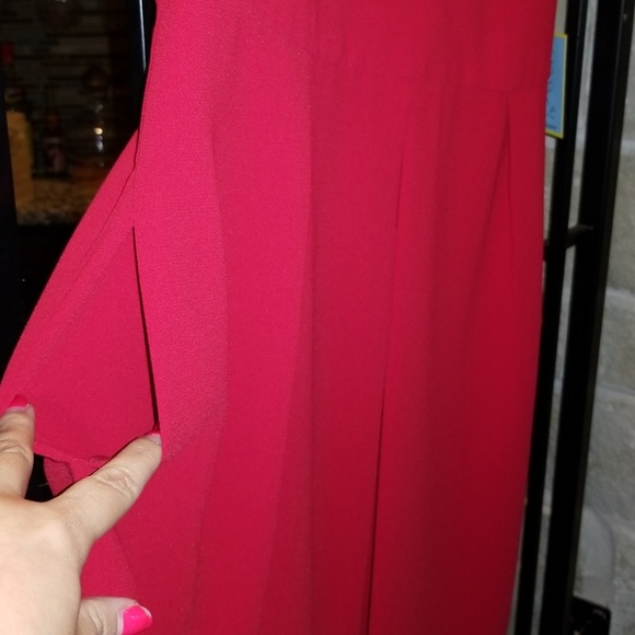 🆕 CeCe Sleeveless Invert Pleat Shoulder Cutout ❤️ - Picture 5 of 8